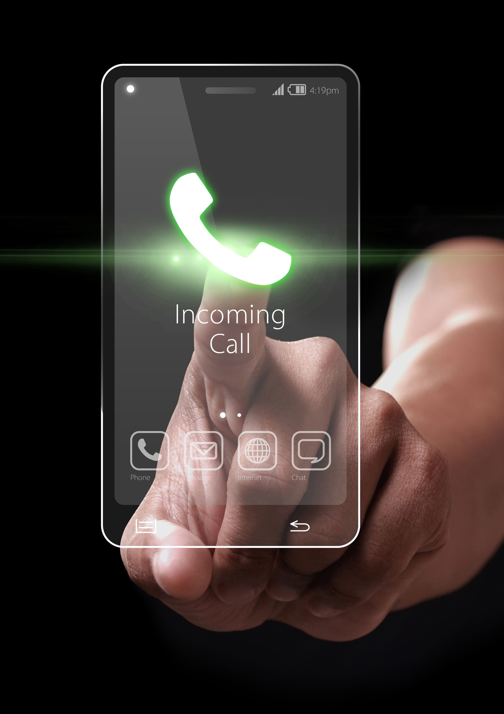 Imcoming call icon